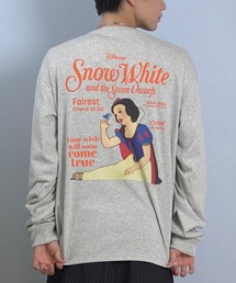 【ムラサキスポーツ限定】DEAR LAUREL/ディアローレル × Disney ディズニー × JM コラボ 長袖 Tシャツ ロンT バックプリント 白雪姫 DL25F-JM2201