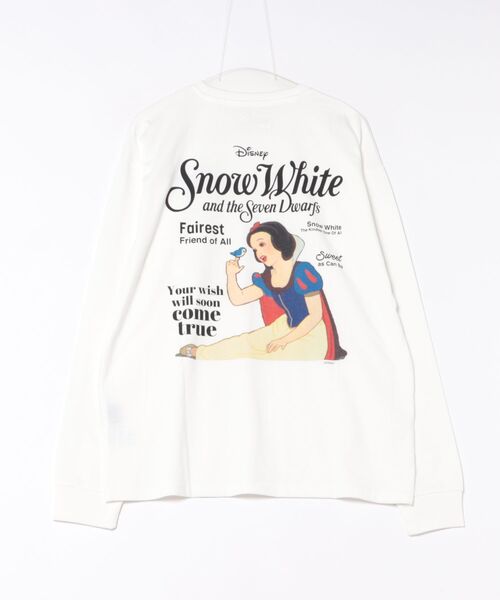 ムラサキスポーツ(ムラサキスポーツ)の「【ムラサキスポーツ限定】DEAR LAUREL/ディアローレル × Disney ディズニー × JM コラボ 長袖 Tシャツ ロンT バックプリント 白雪姫 DL25F-JM2201(Tシャツ/カットソー・メンズ・ホワイト/グレー・L/M)」の16枚目の写真
