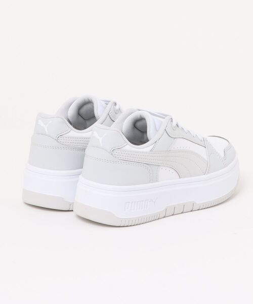 PUMA(プーマ)の「《PUMA》リバウンド フェム ロウ(スニーカー・レディース・ホワイト/ホワイト系その他2/ホワイト系その他・25.0cm/23.0cm/24.5cm/22.5cm/23.5cm/24.0cm)」の4枚目の写真
