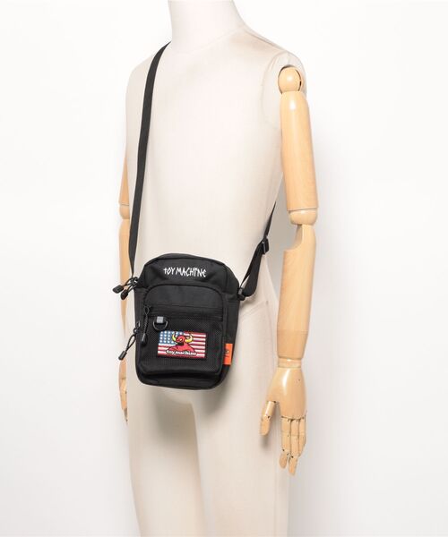 JUGLANS(ユグランス)の「【TOYMACHINE】QUICK SHOULDER BAG(ショルダーバッグ・メンズ・ライトブラウン/ブラック系その他・FREE)」の11枚目の写真