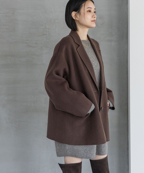 カシープテーラージャケットコート（テーラードジャケット）｜A part