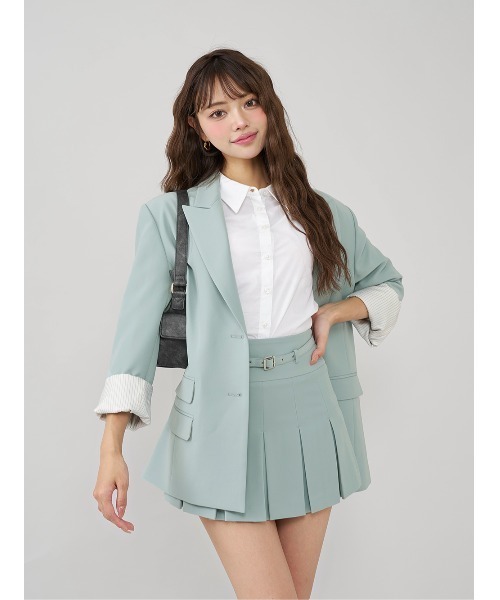 アシメポケットテーラードジャケット（テーラードジャケット