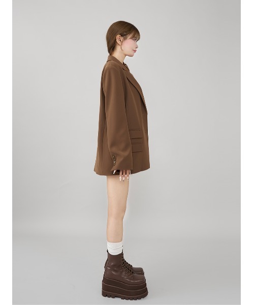 アシメポケットテーラードジャケット（テーラードジャケット）｜Darich