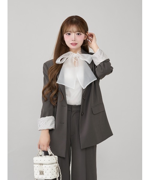 新品未開封　ダーリッチ　アシメポケットテーラードジャケット　darich アシメポケットテーラードジャケット（テーラードジャケット