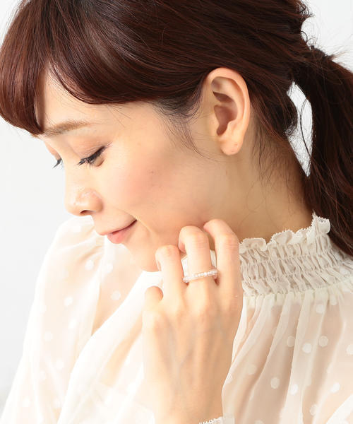 CAROLINA GLASER（カロリナ グレイサー）の「CAROLINA GLASER / パール リング（リング・レディース・その他1・ONE SIZE）」の7枚目の写真