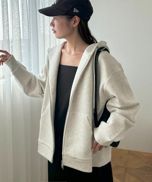 ユニセックス】ボンディングWジップビッグパーカー（パーカー