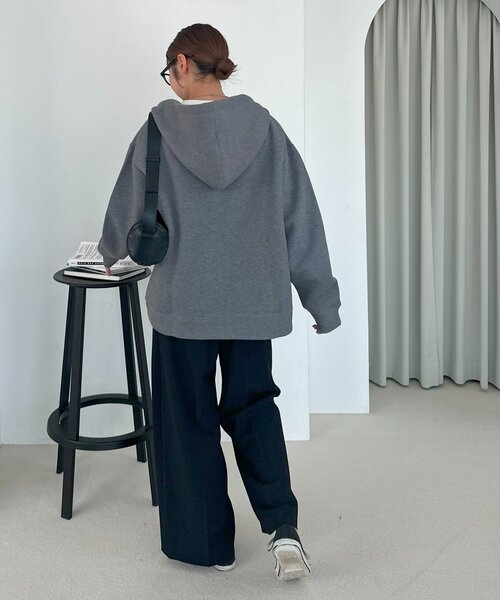 ユニセックス】ボンディングWジップビッグパーカー（パーカー