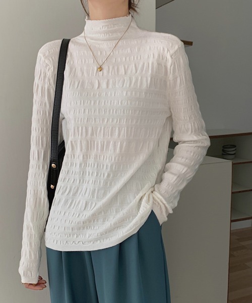 セール】縦リブ編みニットトップス（ニット/セーター）｜ReRe（リリ