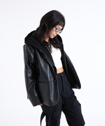 FTW（エフティダブリュー）の「F/LEATHER TAILORED JACKET（テーラードジャケット）」