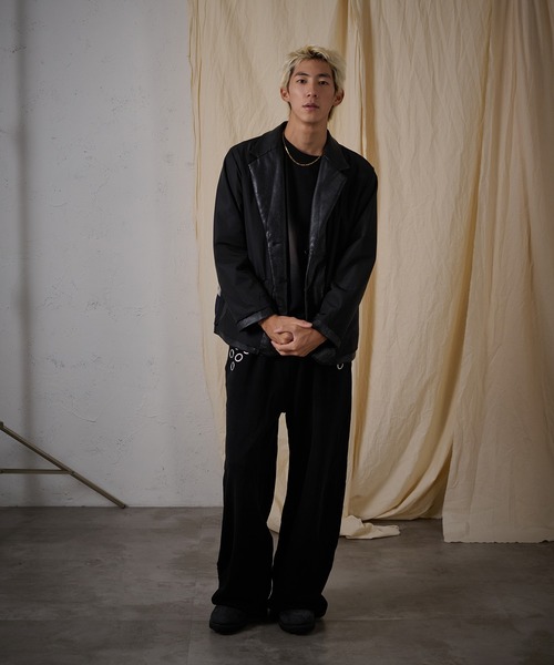 FTW(エフティダブリュー)の「F/LEATHER TAILORED JACKET(テーラードジャケット・レディース・ブラック・SMALL/LARGE/MEDIUM)」の17枚目の写真