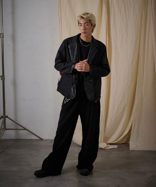 FTW(エフティダブリュー)の「F/LEATHER TAILORED JACKET(テーラードジャケット・レディース・ブラック・SMALL/LARGE/MEDIUM)」の21枚目の写真