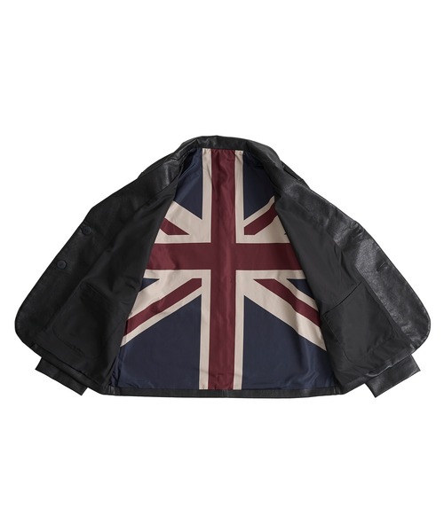 FTW(エフティダブリュー)の「F/LEATHER TAILORED JACKET(テーラードジャケット・レディース・ブラック・SMALL/LARGE/MEDIUM)」の2枚目の写真