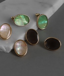 オーバルシェルピアス
