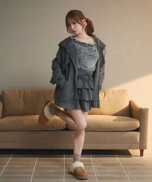 titty&co ラメスウェットセットアップ セール】ラメスウェットセットアップ（セットアップ）｜TITTY&CO