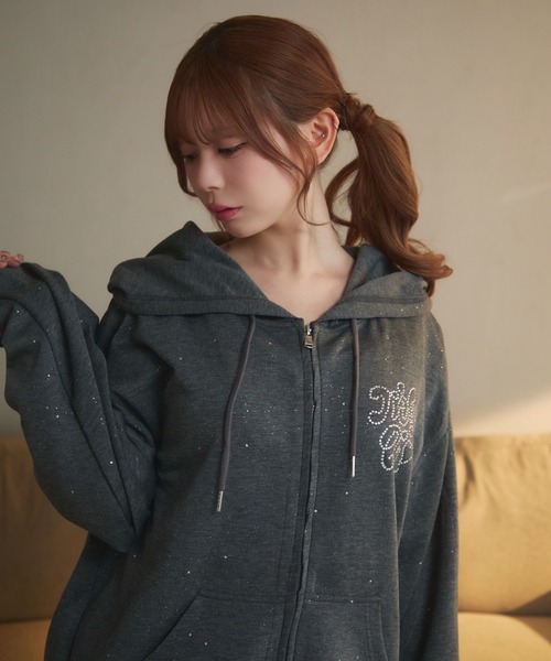 titty&co ラメスウェットセットアップ セール】ラメスウェットセットアップ（セットアップ）｜TITTY&CO