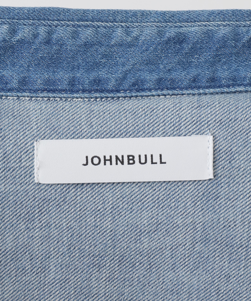 JOHNBULL/ジョンブル】デニムクロップドシャツ（シャツ/ブラウス