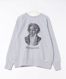 HOUSTON / PRINT U.S.COTTON R/V SWEAT・・eethoven/Brahms・・/ 22319 / 22321