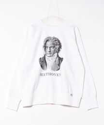 HOUSTON / PRINT U.S.COTTON R/V SWEAT・・eethoven/Brahms・・/ 22319 / 22321
