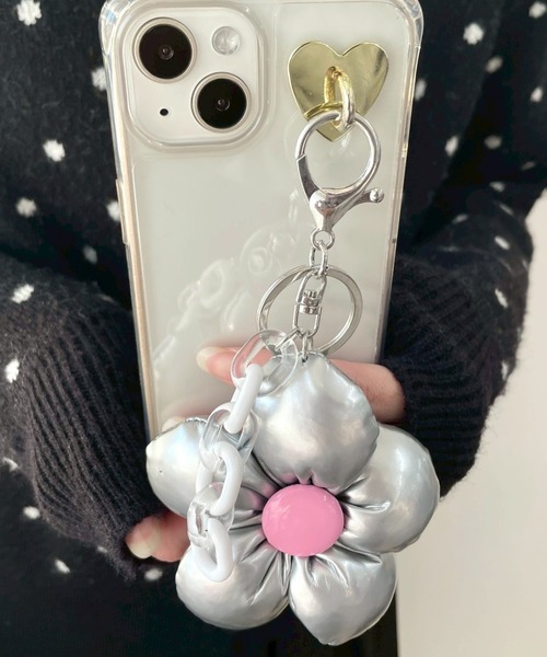 しょぴこじ　オーバルフラワーキーホルダー　７点 セール】WEGO/クッションフラワーキーホルダー（キーホルダー）｜WEGO