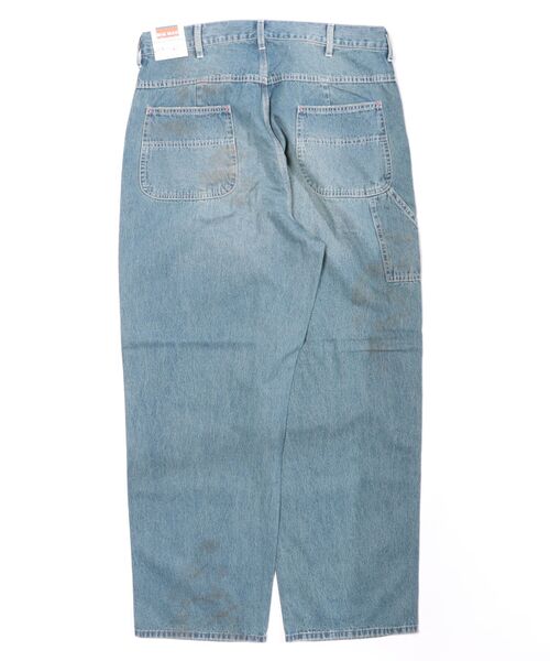 BIG MAC（ビッグマック）の「【BIG MAC】DENIM PAINTER PANTS（デニムパンツ・メンズ・ネイビー・M/L）」の2枚目の写真