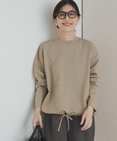 セール】ヘムドロストロングスリーブプルオーバー（Tシャツ/カットソー