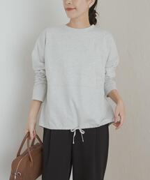 URBAN RESEARCH DOORS | ヘムドロストロングスリーブプルオーバー(Tシャツ/カットソー)