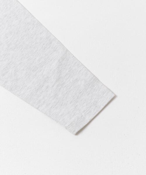 URBAN RESEARCH DOORS（アーバンリサーチドアーズ）の「ヘムドロストロングスリーブプルオーバー（Tシャツ/カットソー・レディース・チャコールグレー/オートミール/ライトカーキ・MEDIUM）」の14枚目の写真