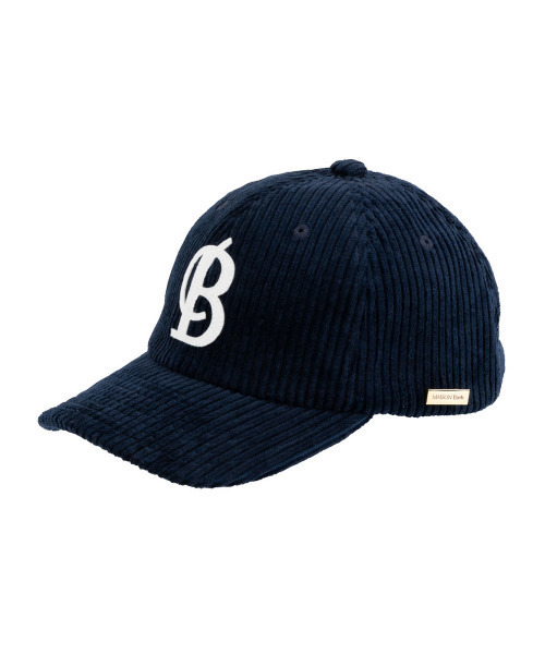 MAISON Birth(メゾンバース)の「MAISON Birth メゾンバース / 5W CORDUROY B-CAP 太畝コーデュロイキャップ / MB-25301(キャップ・レディース・レッド/ネイビー・FREE)」の2枚目の写真