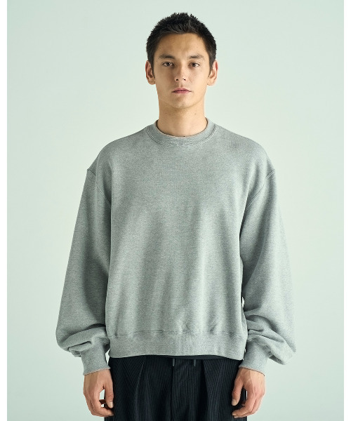 VICTIM（ヴィクティム）の「VICTIM ヴィクティム / SHORT SWEAT ショートスウェット トレーナー / VTM-25-CS-103（スウェット・メンズ・ブラック/グレー/ライトグレー・3/2/1）」の3枚目の写真