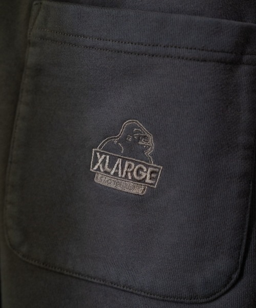 XLARGE（エクストララージ）の「XLARGE×DexFilmz WIDE SWEAT PANTS（スウェットパンツ・メンズ・ブラック/ブラウン・S/XL/L/M）」の8枚目の写真