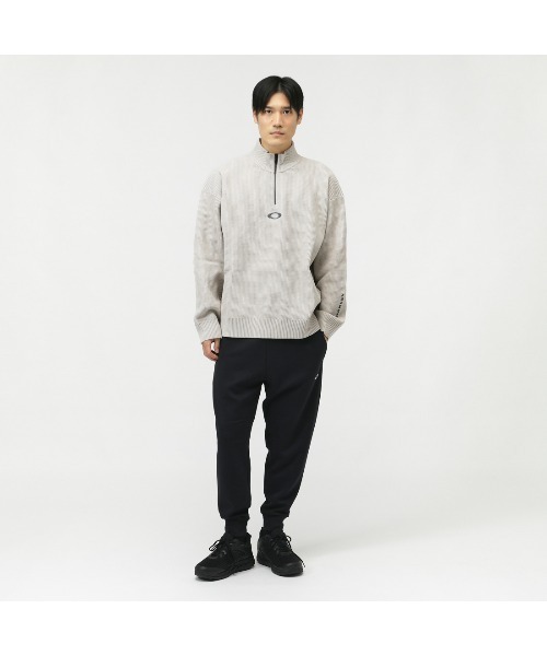 OAKLEY（オークリー）の「オークリー  NEW RETRO SWEATER 1.0（ニット/セーター・メンズ・オフホワイト/ブルーグレー/ブラック・M/L/LL/3L）」の5枚目の写真