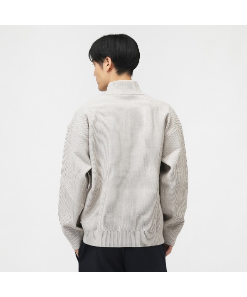 OAKLEY（オークリー）の「オークリー  NEW RETRO SWEATER 1.0（ニット/セーター・メンズ・オフホワイト/ブルーグレー/ブラック・M/L/LL/3L）」の4枚目の写真