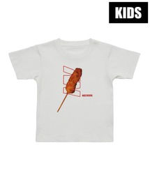 NOSTALVIA（ノスタルヴィア）の「NOSTALVIA ノスタルヴィア I Love Kushikatsu / アイラブ クシカツ キッズ Tシャツ 大阪 親子（Tシャツ/カットソー）」