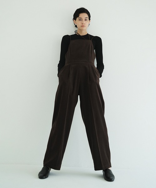 サロペット・オーバーオール・オールインワン CLANE FRINGE CAMISOLE ALL IN ONE サロペット オーバーオール CLANE CAMISOLE ALL IN ONE レディース