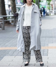 Munich | 6ozスラブデニムシャツワンピース/ライトアウター(ワンピース)