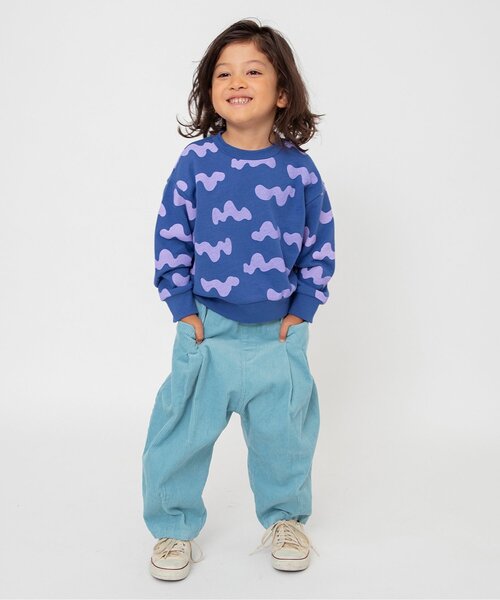 BREEZE（ブリーズ）の「バルーンタックコーデュロイパンツ_ジュニア対応（その他パンツ・キッズ・チャコール/ブラウン/ピンク/サックスブルー・80/90/100/110/120/130/140/150）」の16枚目の写真
