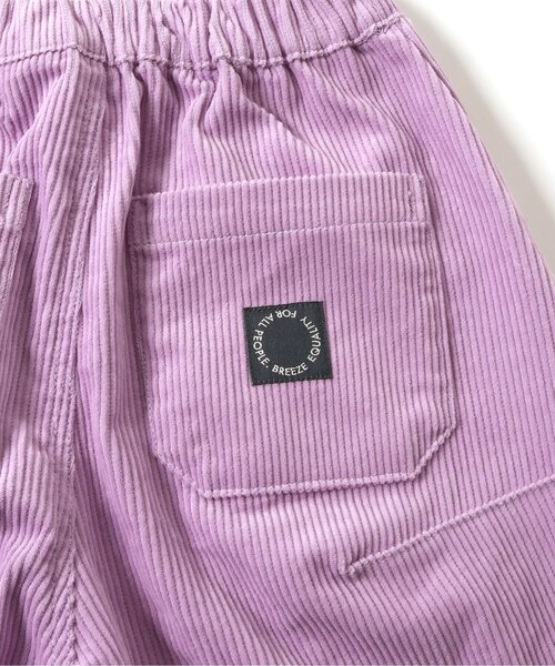 BREEZE（ブリーズ）の「バルーンタックコーデュロイパンツ_ジュニア対応（その他パンツ・キッズ・チャコール/ブラウン/ピンク/サックスブルー・80/90/100/110/120/130/140/150）」の20枚目の写真
