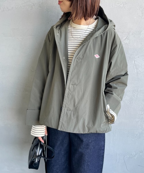 DANTON（ダントン）の「[DANTON/ダントン] インサレーション フーデットジャケット（その他アウター・レディース・オリーブ/ベージュ/ネイビー・34/36）」の19枚目の写真