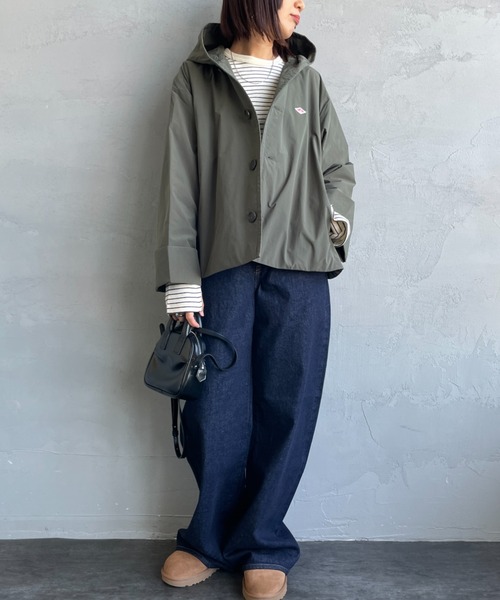 DANTON（ダントン）の「[DANTON/ダントン] インサレーション フーデットジャケット（その他アウター・レディース・オリーブ/ベージュ/ネイビー・34/36）」の22枚目の写真