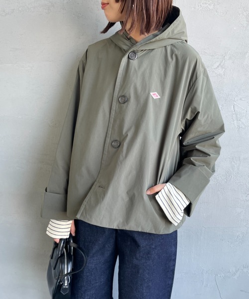 DANTON（ダントン）の「[DANTON/ダントン] インサレーション フーデットジャケット（その他アウター・レディース・オリーブ/ベージュ/ネイビー・34/36）」の13枚目の写真