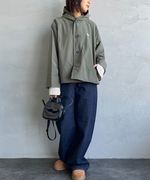 DANTON（ダントン）の「[DANTON/ダントン] インサレーション フーデットジャケット（その他アウター・レディース・オリーブ/ベージュ/ネイビー・34/36）」の14枚目の写真