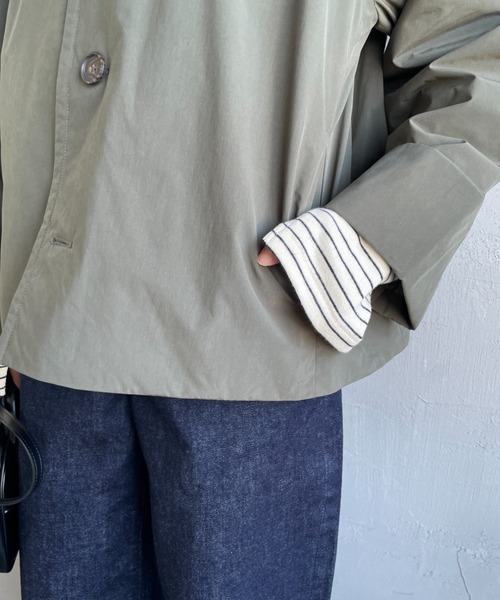 DANTON（ダントン）の「[DANTON/ダントン] インサレーション フーデットジャケット（その他アウター・レディース・オリーブ/ベージュ/ネイビー・34/36）」の17枚目の写真