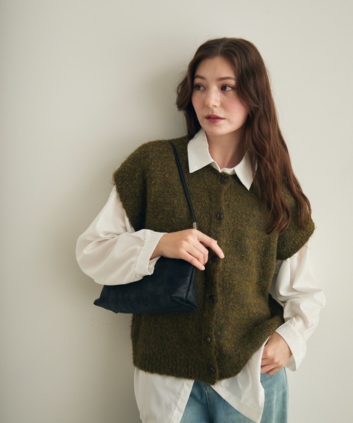 完売モデル ERNEST W.BAKER アーネスト ニットベスト OUR's 完売モデル ERNEST W.BAKER アーネスト ニットベスト OUR's 完売モデル