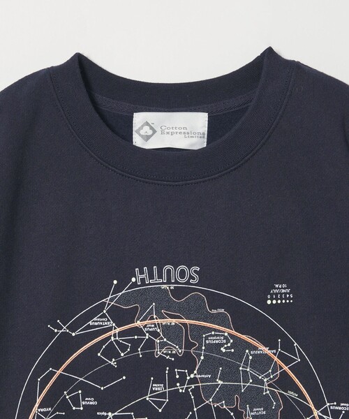 BEAUTY&YOUTH UNITED ARROWS（ビューティーアンドユースユナイテッドアローズ）の「＜COTTON EXPRESSIONS＞POLYCHROME STAR スウェット（スウェット・メンズ・ネイビー・M/L）」の3枚目の写真