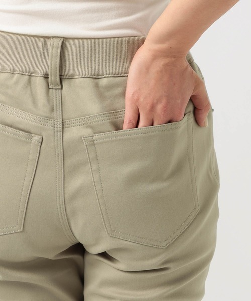BAYFLOW（ベイフロー）の「[裏起毛で暖かい]コンフォートウォームパンツ（その他パンツ・レディース・ブラック/アイボリー/グレイッシュベージュ/ダークブラウン・SMALL/MEDIUM）」の20枚目の写真