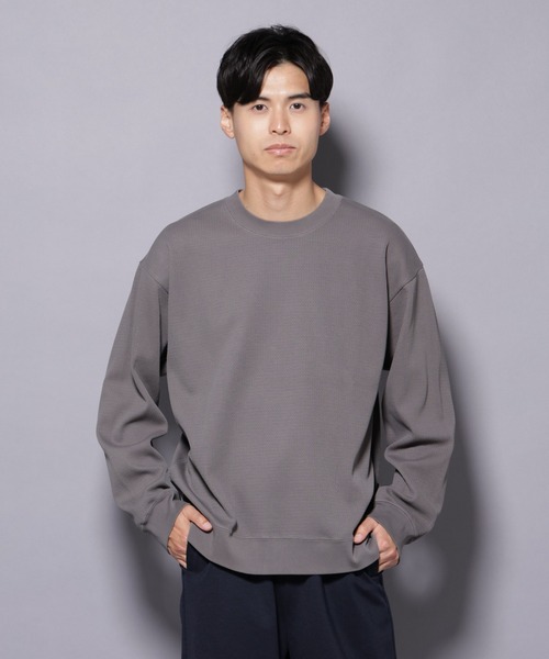 未使用品　コットンガーメントダイサーマルクルーネックプルオーバー　M 2色セット コットンガーメントダイサーマルクルーネックプルオーバー（Tシャツ