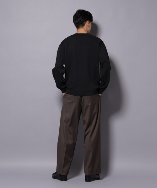 コットンガーメントダイサーマルクルーネックプルオーバー（Tシャツ