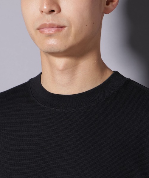 コットンガーメントダイサーマルクルーネックプルオーバー（Tシャツ