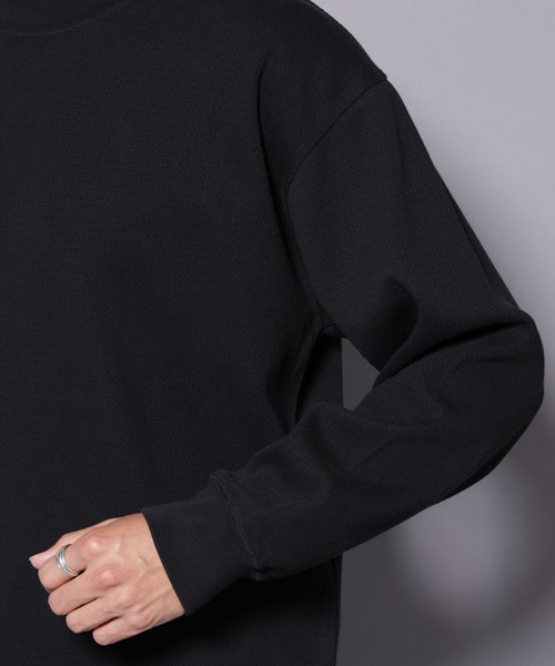 コットンガーメントダイサーマルクルーネックプルオーバー（Tシャツ