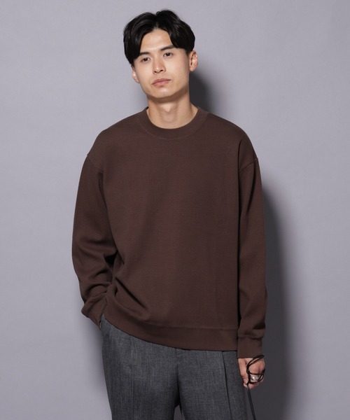 コットンガーメントダイサーマルクルーネックプルオーバー（Tシャツ